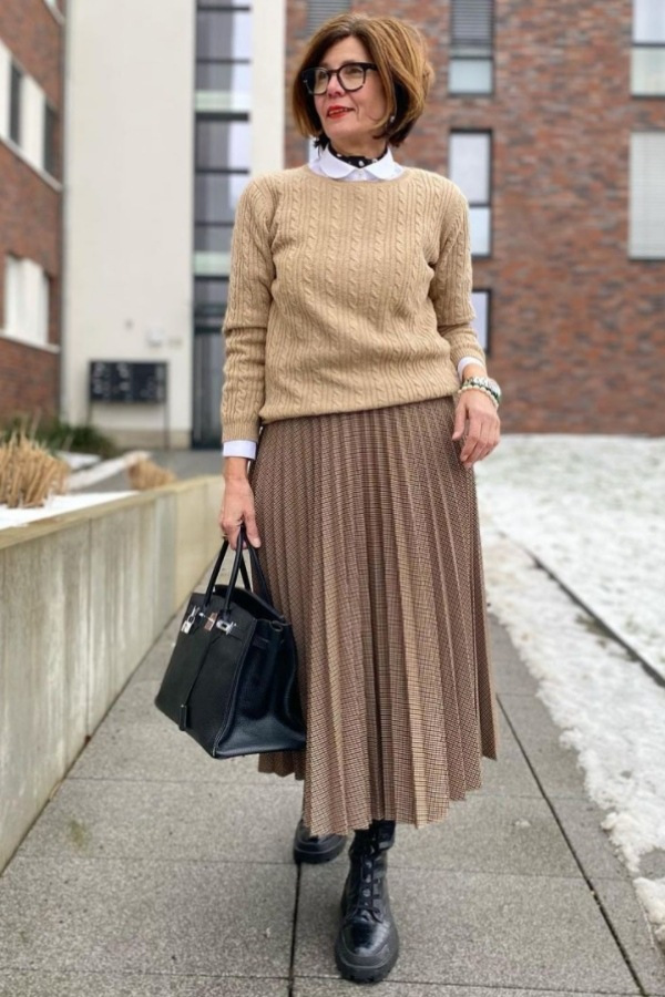 Moda inverno para senhoras com conforto e estilo