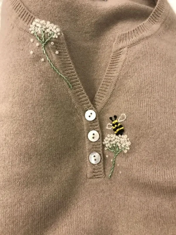 Artesanato na moda: 20 inspirações da moda do bordado em blusas