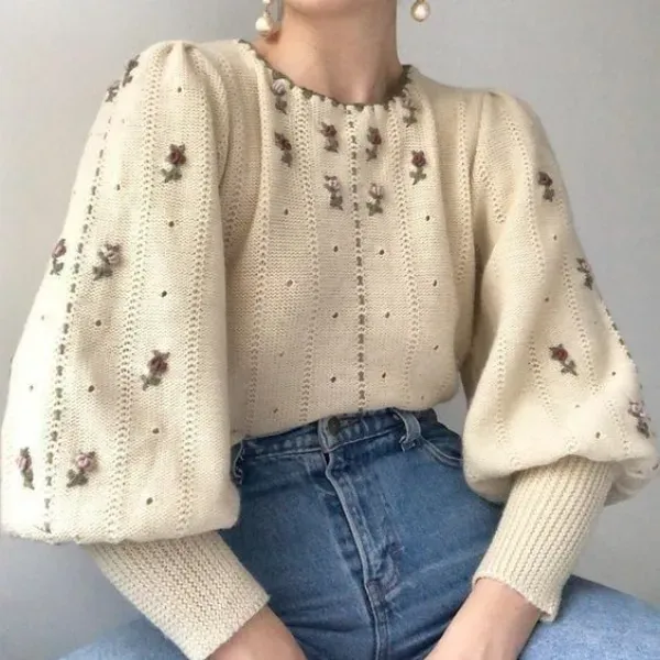 Artesanato na moda: 20 inspirações da moda do bordado em blusas