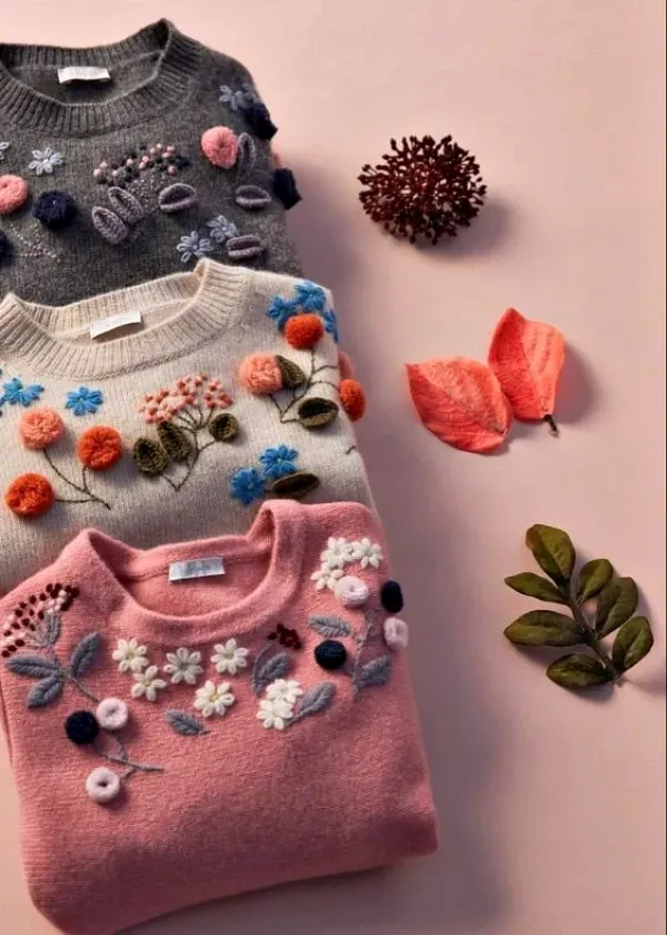 Artesanato na moda: 20 inspirações da moda do bordado em blusas