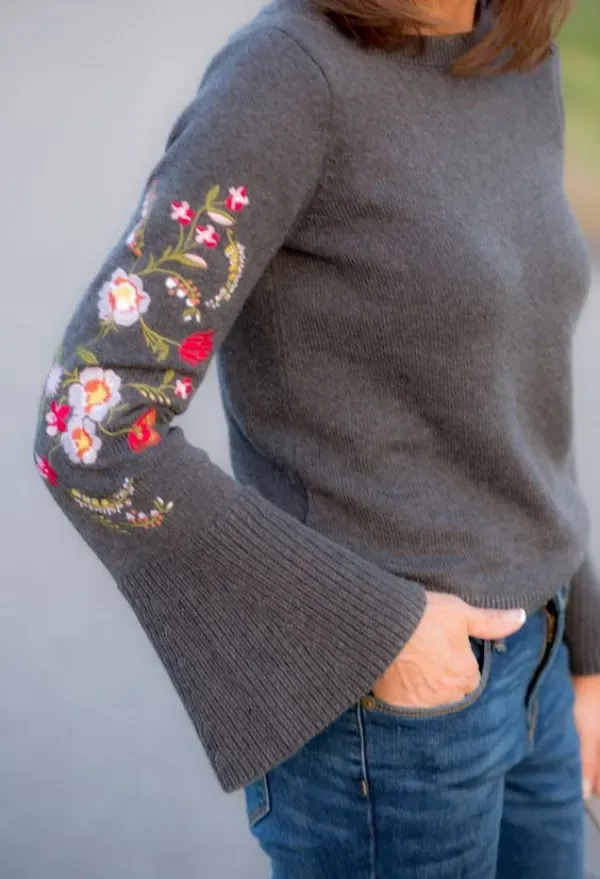 Artesanato na moda: 20 inspirações da moda do bordado em blusas
