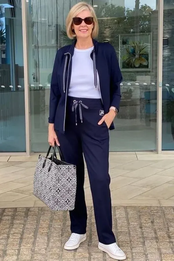 Moda Anti-idade: Moda inverno sport chic na terceira idade