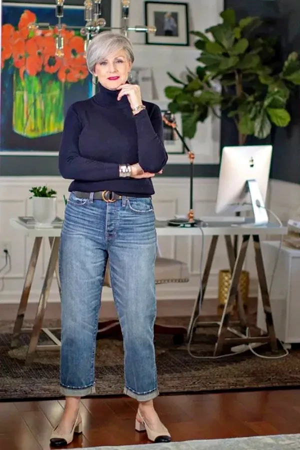 Moda Anti-idade: Moda Jeans no Inverno – 15 Dicas