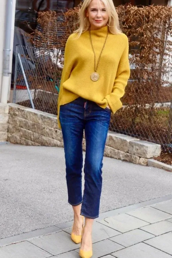 Moda Anti-idade: Moda Jeans no Inverno – 15 Dicas