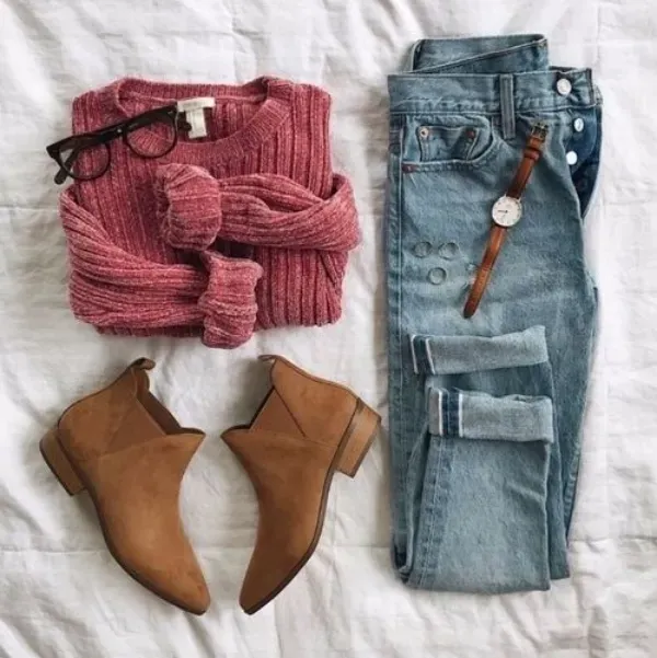 Moda Anti-idade: Moda Jeans no Inverno – 15 Dicas