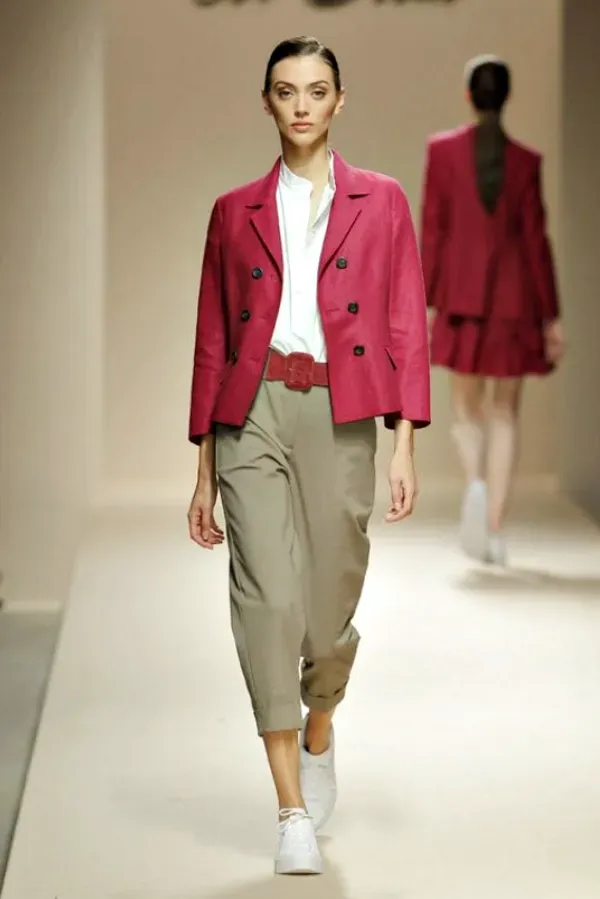 Moda com as cores da primavera