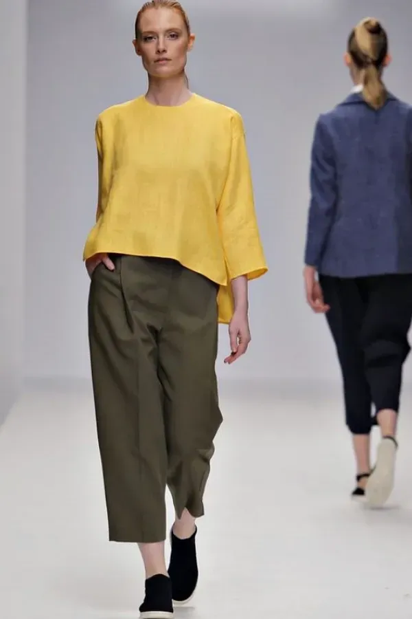 Moda com as cores da primavera