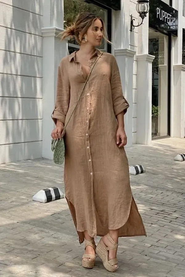 Vista-se com Elegância: 15 Opções de Vestido Camisão para um Estilo Anti-idade