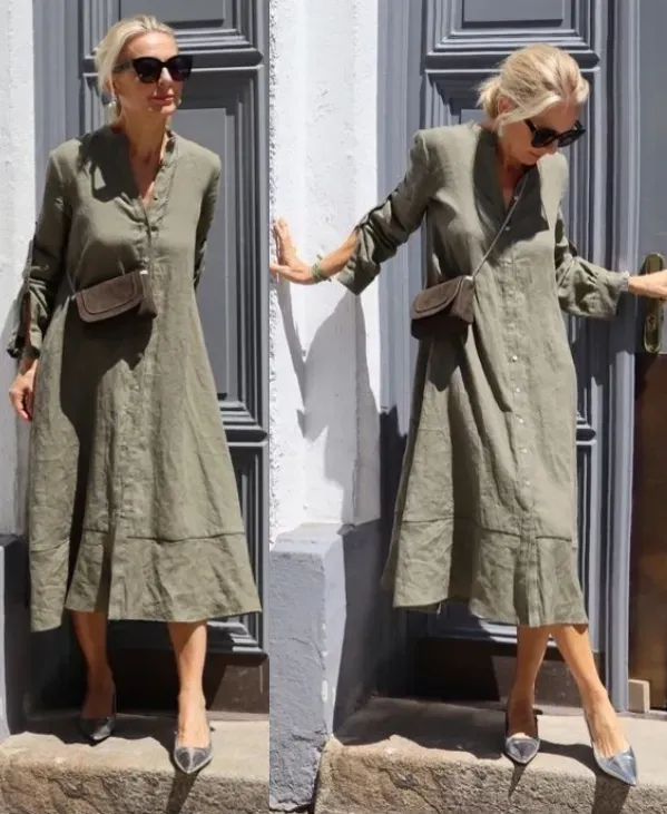 Vista-se com Elegância: 15 Opções de Vestido Camisão para um Estilo Anti-idade