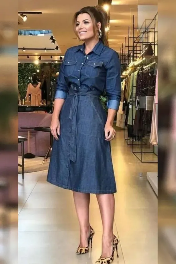 Vista-se com Elegância: 15 Opções de Vestido Camisão para um Estilo Anti-idade