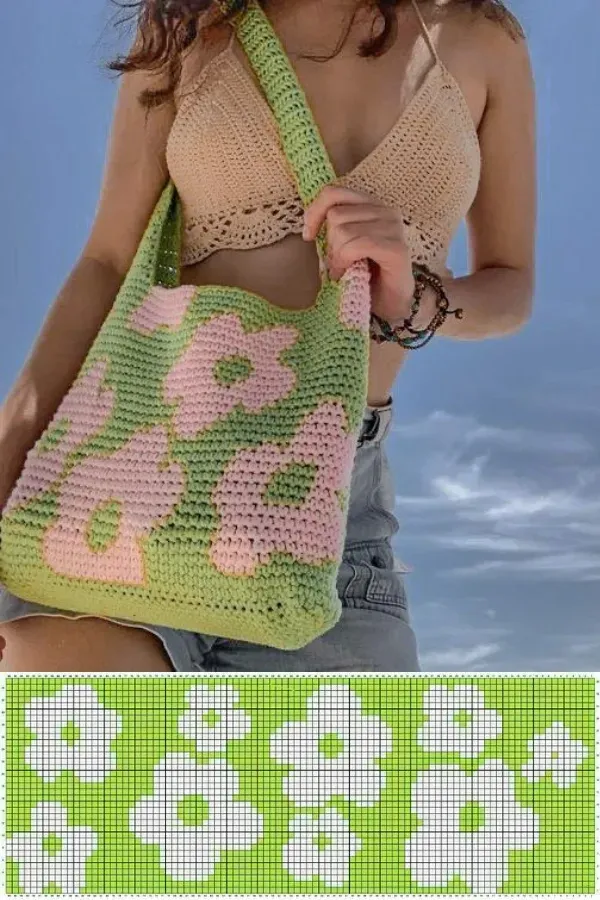 Artesanato na Moda: Bolsas feitas com ponto baixo de crochê