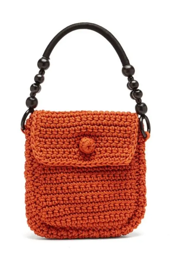 +12 Modelos de bolsa pequena feitas com ponto baixo de crochê