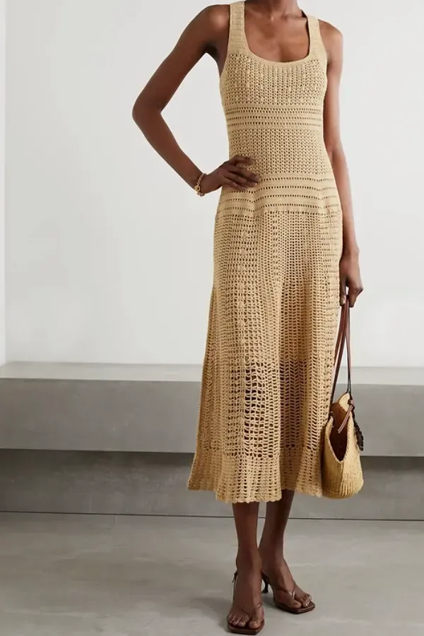 Artesanato na Moda: +16 Modelos de vestido de crochê para o verão