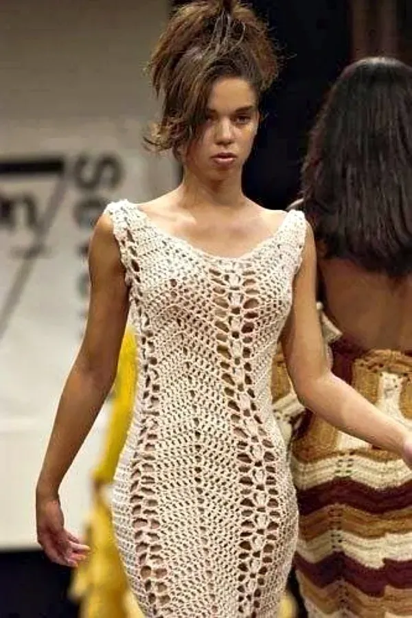 Artesanato na Moda: +16 Modelos de vestido de crochê para o verão