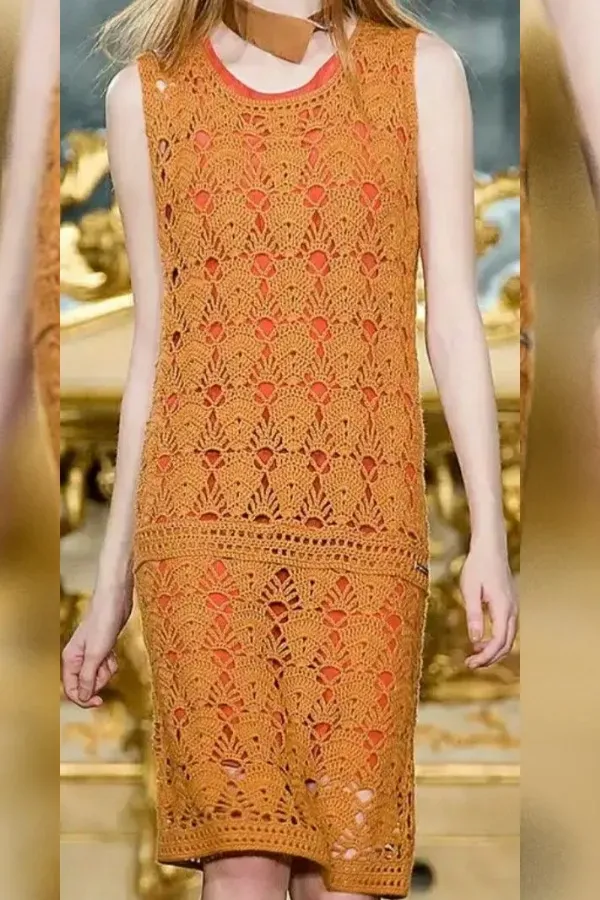 Artesanato na Moda: +16 Modelos de vestido de crochê para o verão