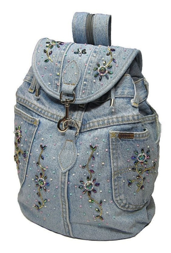 Sustentabilidade na Moda: 19 Inspirações de Bolsas Feitas com Jeans Reciclado