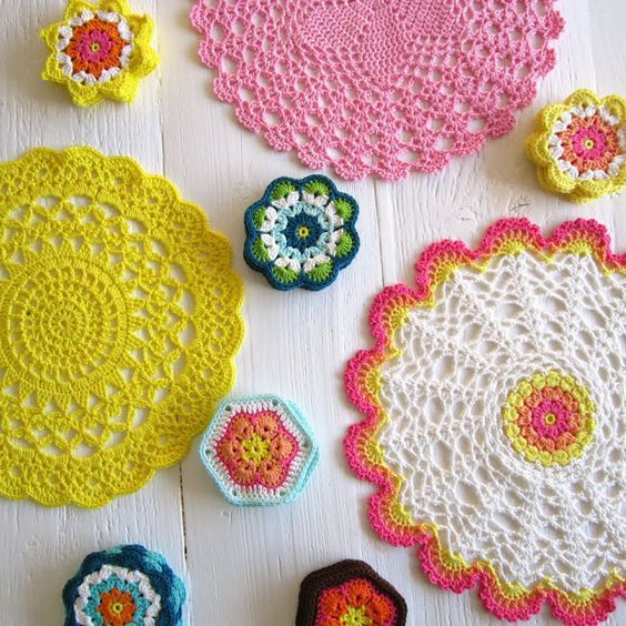 28 Modelos de Sousplat de Crochê
