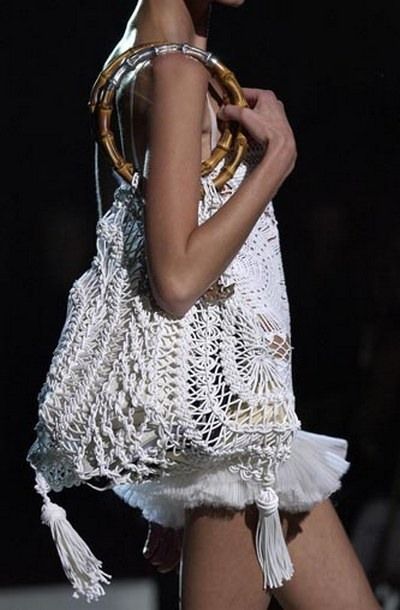 Bolsa estilo boho chic , faça você mesma