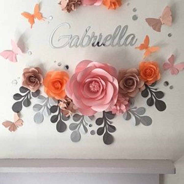 Faça você mesma flores gigantes de papel