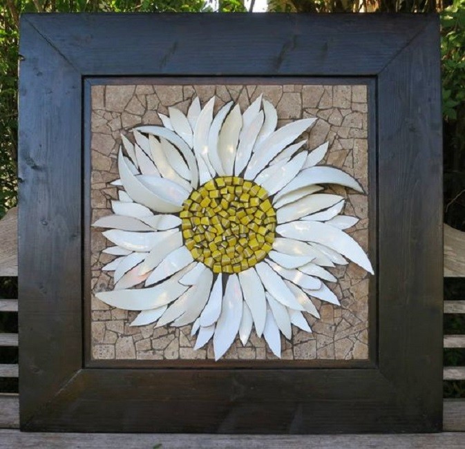 Mosaico picassiette ou pique assiette