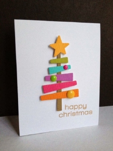 DIY- Faça você mesmo - cartão de Natal