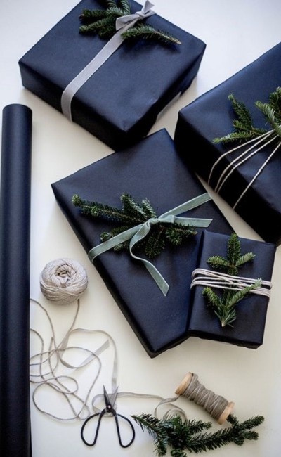 DIY- Como fazer lindos pacotes de presente de Natal