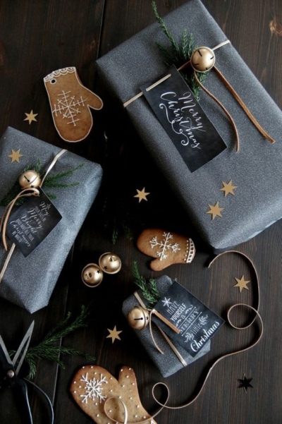 DIY- Faça você mesmo - como embrulhar presentes de Natal