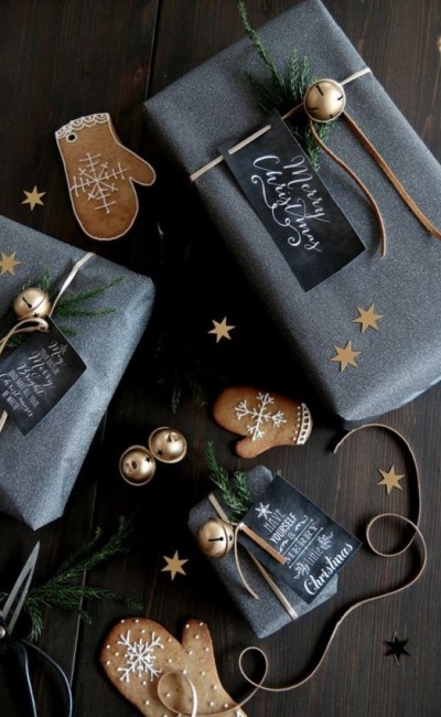 DIY- Faça você mesmo - como embrulhar presentes de Natal