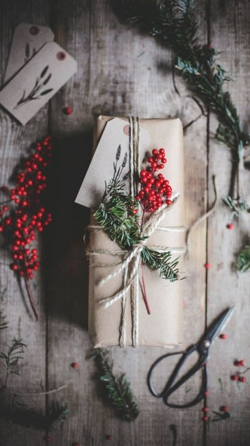 DIY- Como fazer lindos pacotes de presente de Natal