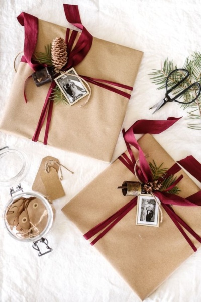 DIY- Faça você mesmo - como embrulhar presentes de Natal