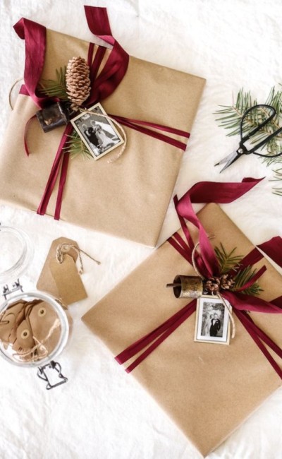 DIY- Faça você mesmo - como embrulhar presentes de Natal