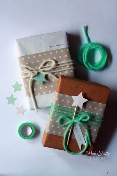 DIY- Faça você mesmo - como embrulhar presentes de Natal