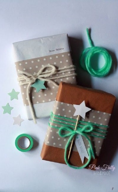 DIY- Faça você mesmo - como embrulhar presentes de Natal