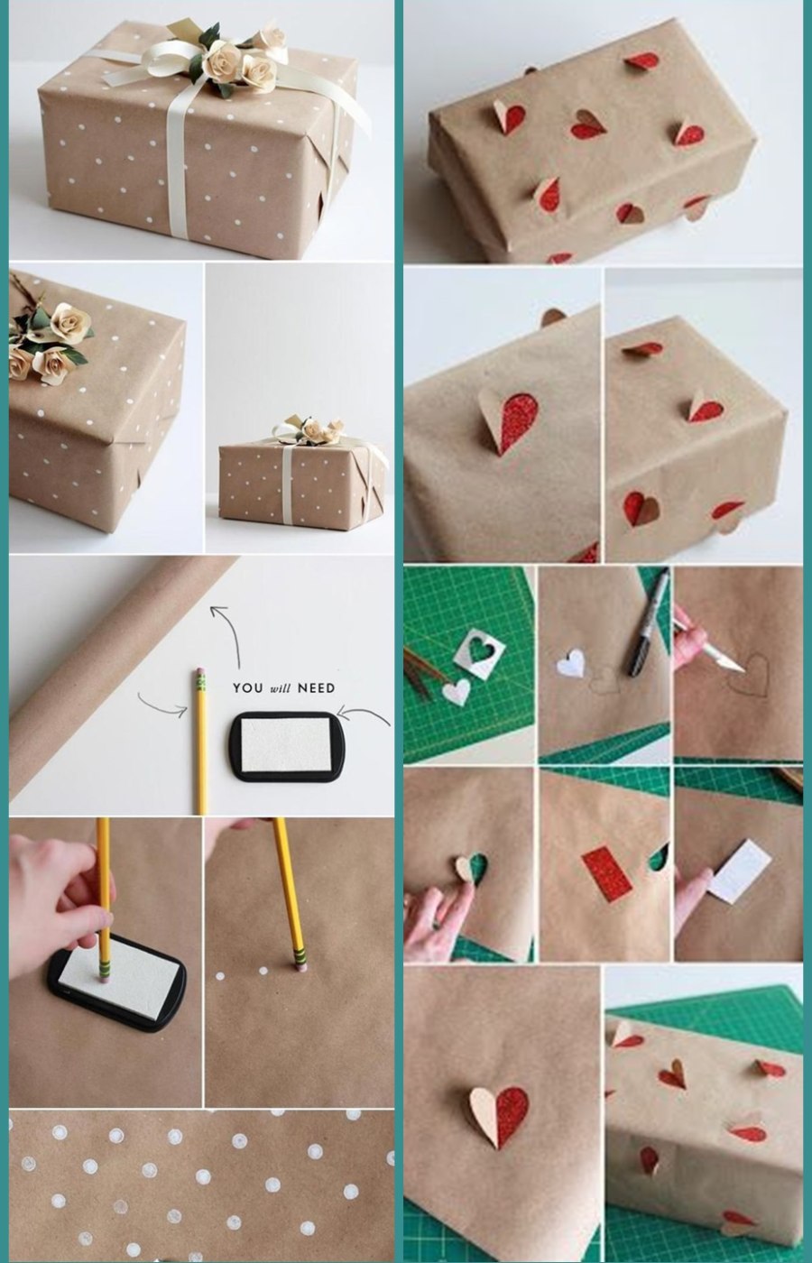 DIY- Como fazer lindos pacotes de presente de Natal