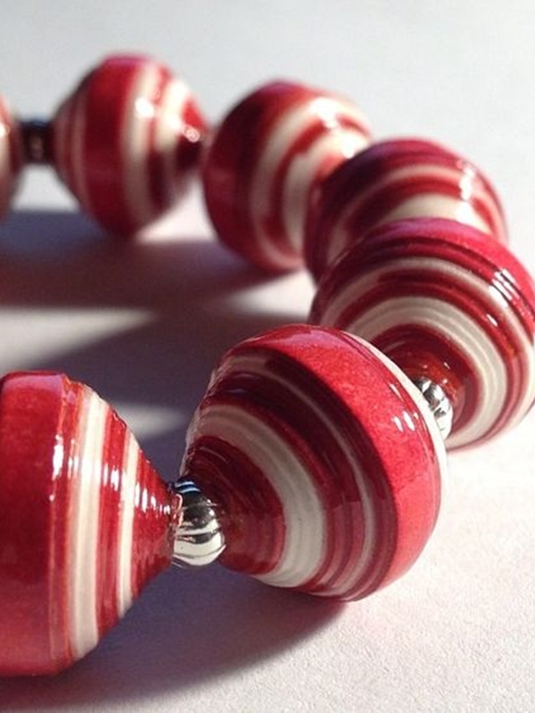 Reciclar , reusar, refazer - bijoux de papel reciclado