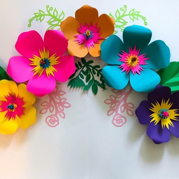 giant flower - diy