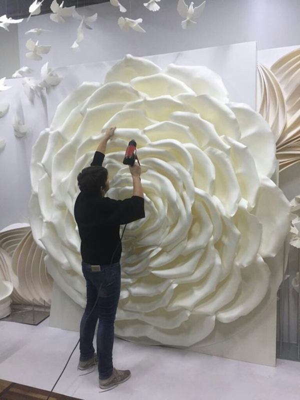 giant flower - flor gigante
