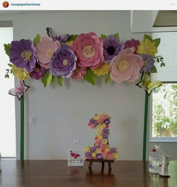 giant flower - flor gigante - diy