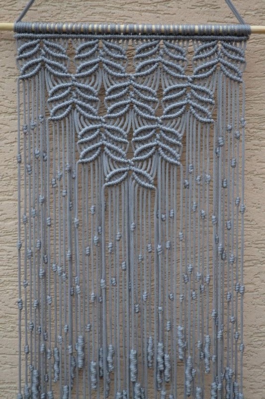 a arte de o macrame - painel de parede