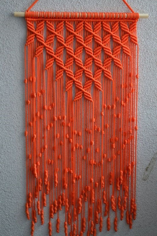 macrame na parede - a arte do macramê