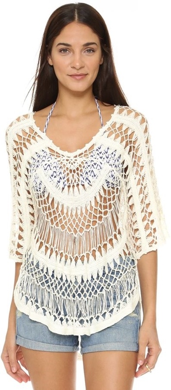 faça você mesma - blusa de crochê de grampo