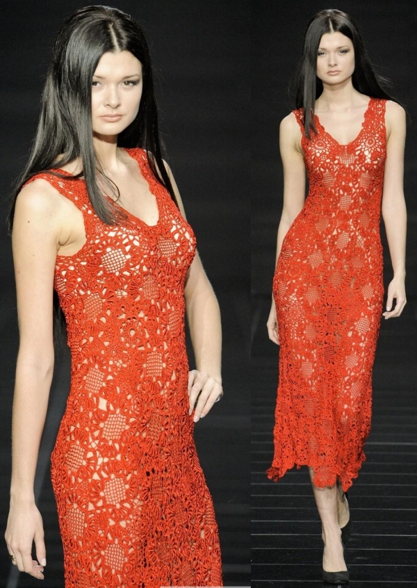Vestido de crochê - crochet dress