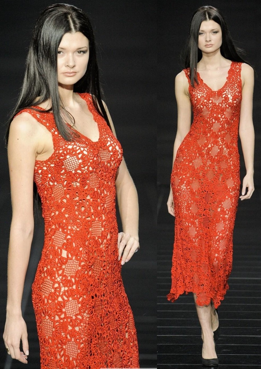Vestido de crochê - crochet dress