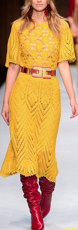 Vestido de crochê - crochet dress