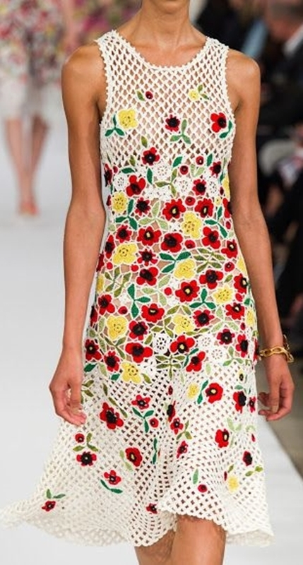 Vestido de crochê - crochet dress