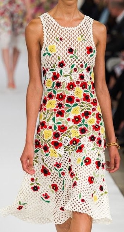 Vestido de crochê - crochet dress