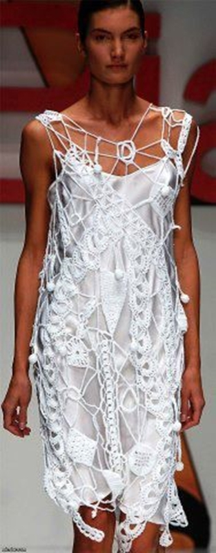 Vestido de crochê - crochet dress