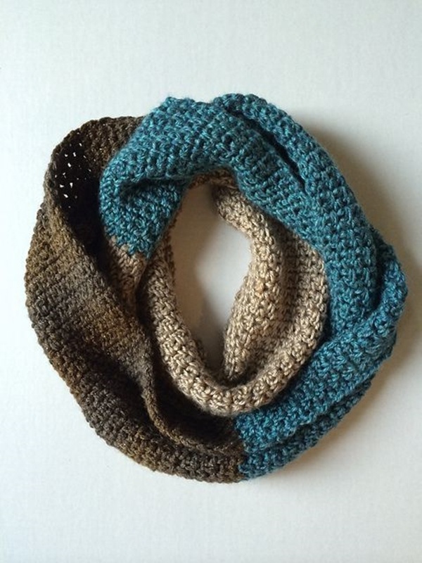 Faça você mesma - gola de tricô