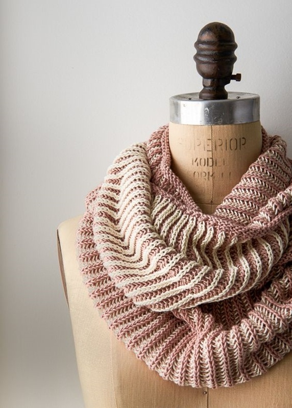 Faça você mesma - gola de tricô