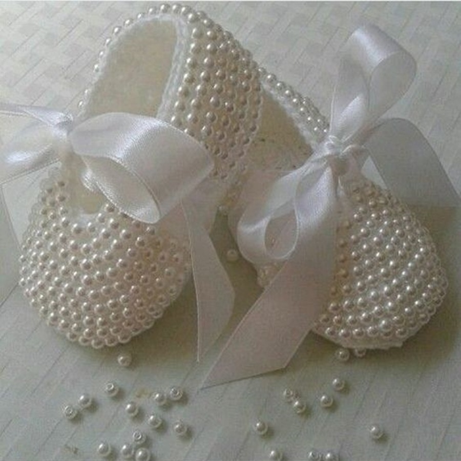 DIY - Sapatinho de bebê de batizado